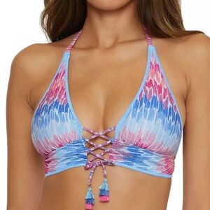 Becca Women's Joshua Tree Halter Bikini Top SIZE M or L NWT